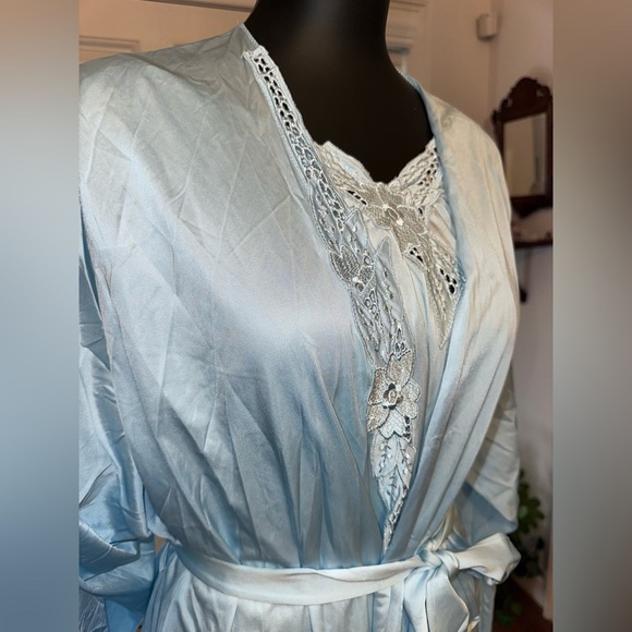 Vintage gown and robe set L - Picture 4 of 4